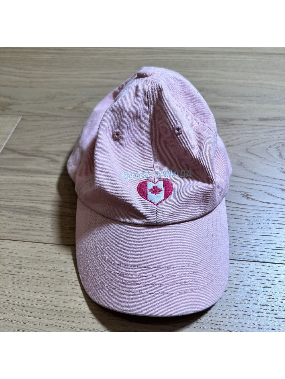 Roots Kids Baby Pink Baseball Cap – Size 12 months